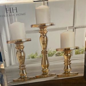 Brand new candle holders